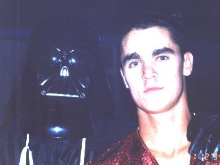 Steve (Darth Vader) and Aladdin - John