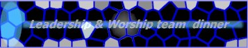 Leadership & Worship team